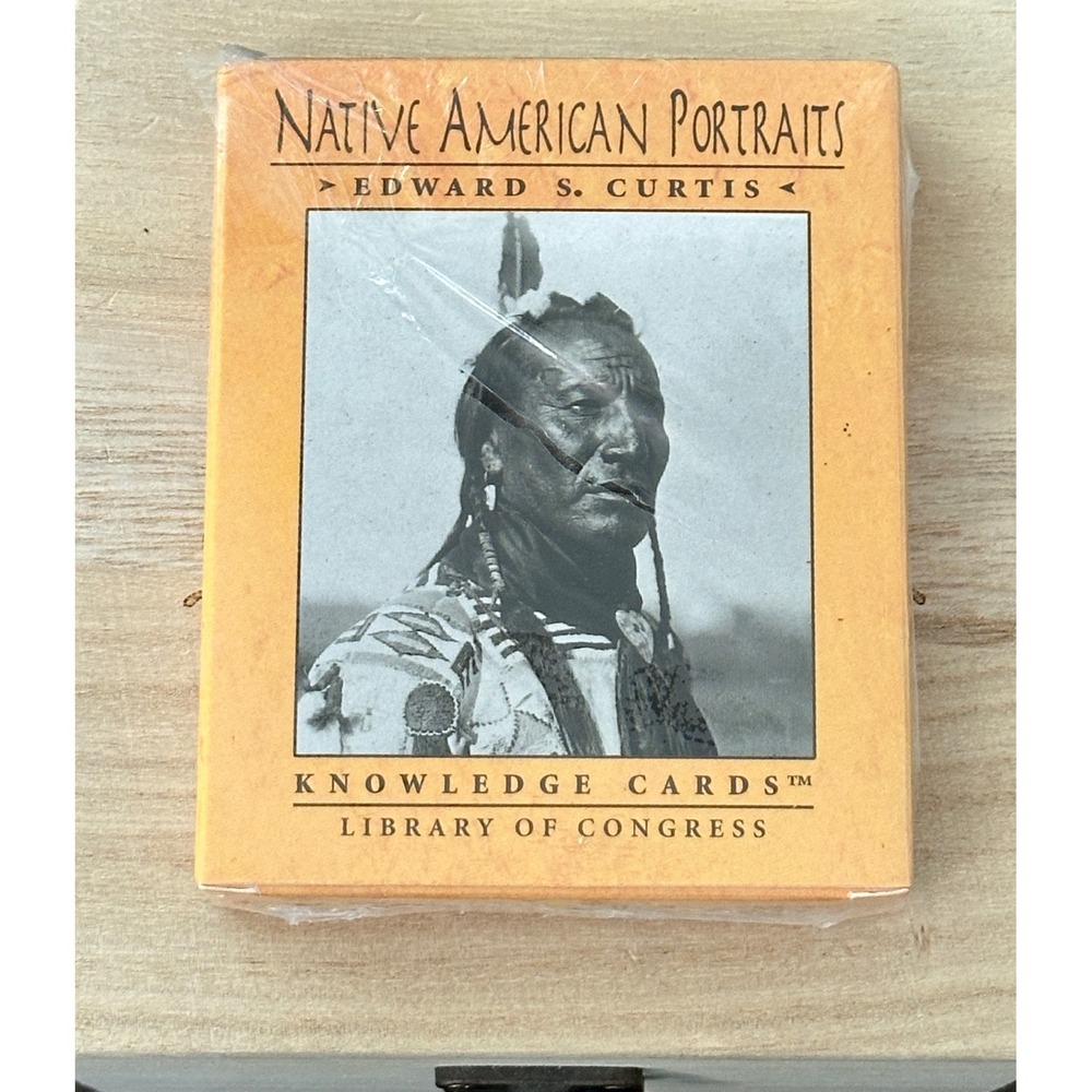 Library of Congress Native American Portraits Edward S. Curtis  NEW